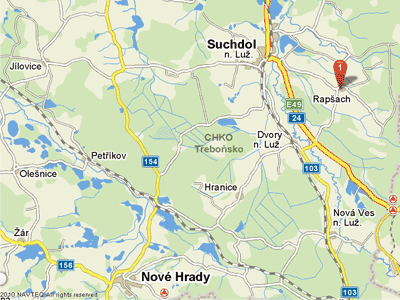 Klikněte a zobrazí se Vám podrobná mapa.